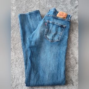 Men's Levi's 501 buttonfly blue jeans 34x32 classic style